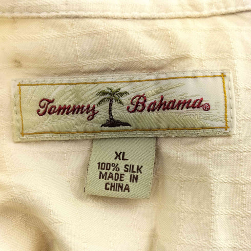 トミーバハマ Tommy Bahama 90s~00s シルク100% オープンカラー 開襟 半袖シャツ メンズ JPN:XL