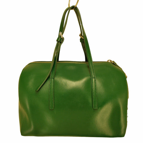 ヤーキ YAHKI 2WAY カーフレザーハンドバッグ ショルダーバッグ レディース