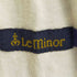 ルミノア Le minor ボーダー Vネックカットソー レディース