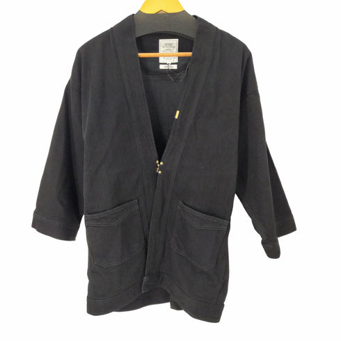 リアライズワークス REALIZED WORKS BORN AGAINST STRETCH DENIM HAPPI JACKET デニムカーディガンジャケト メンズ JPN:L