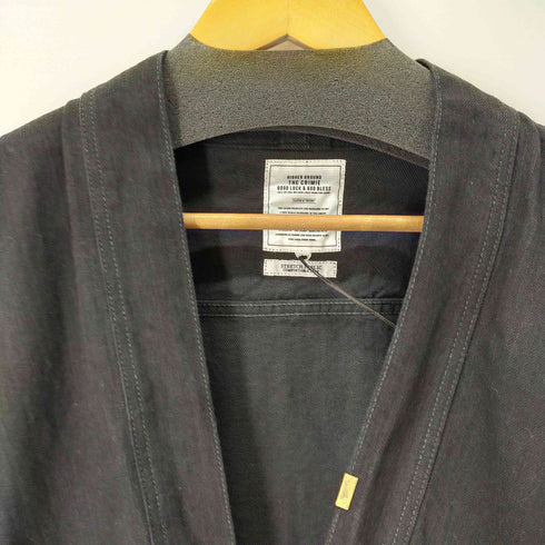 リアライズワークス REALIZED WORKS BORN AGAINST STRETCH DENIM HAPPI JACKET デニムカーディガンジャケト メンズ JPN:L