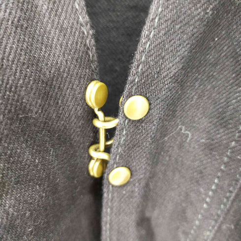 リアライズワークス REALIZED WORKS BORN AGAINST STRETCH DENIM HAPPI JACKET デニムカーディガンジャケト メンズ JPN:L
