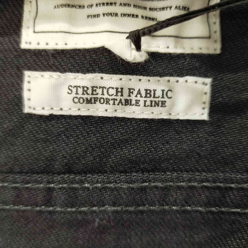 リアライズワークス REALIZED WORKS BORN AGAINST STRETCH DENIM HAPPI JACKET デニムカーディガンジャケト メンズ JPN:L