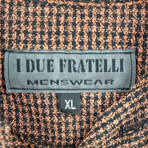 I DUE FRANTELLI 千鳥格子 ポロシャツ メンズ import:XL