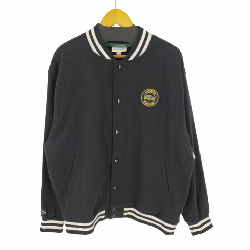 ラコステ LACOSTE 別注スウェットスタジャン メンズ import:M