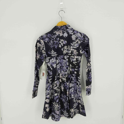 ANTHROPOLOGIE フラワープリント総柄シャツワンピース レディース 2P