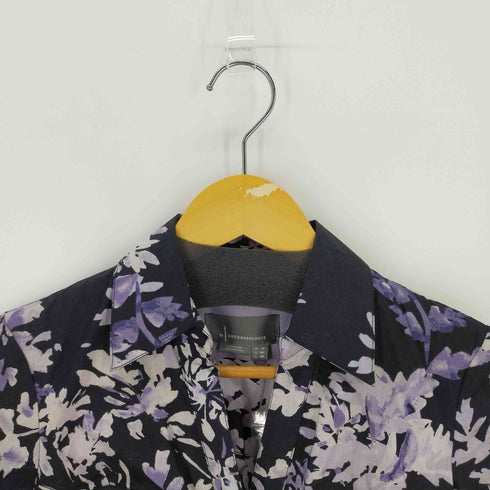 ANTHROPOLOGIE フラワープリント総柄シャツワンピース レディース 2P