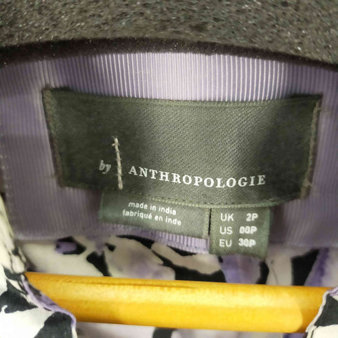 ANTHROPOLOGIE フラワープリント総柄シャツワンピース レディース 2P