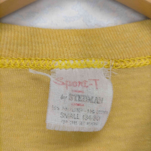 sport-t by stedman MADE IN USA 70-80s インディアンラバープリントS/S TEE レディース JPN:S