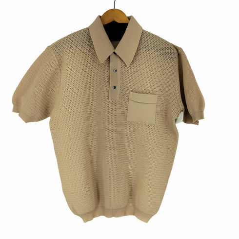 フルギ TREVIRA OLD ニットポロシャツ メンズ