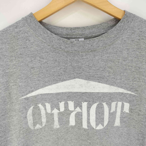 TOKYO IS THE BEST 反転両面プリント クルーネックTシャツ メンズ import:L