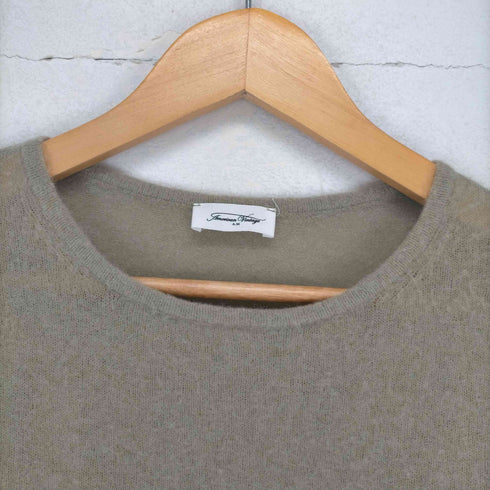 アメリカンヴィンテージ American Vintage 23AW シアークルーネックニット レディース