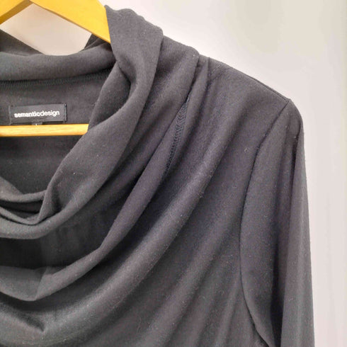 セマンティックデザイン semanticdesign ドレープカットソー メンズ JPN:L