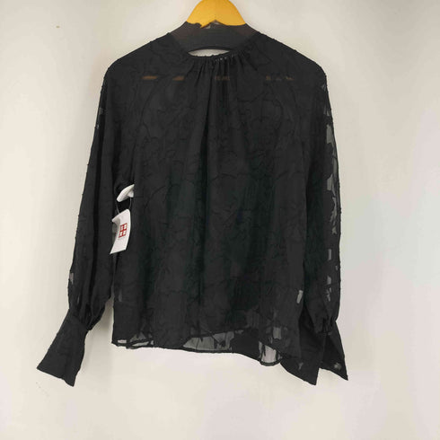 ルエレ Louere シースルー花柄 L/S ブラウス レディース JPN:L