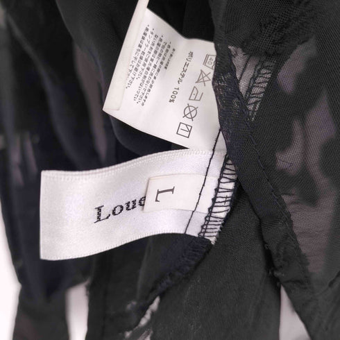 ルエレ Louere シースルー花柄 L/S ブラウス レディース JPN:L