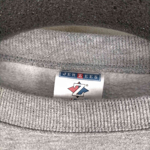 ジャージーズ JERZEES 00s 裏起毛プリントクルーネックスウェット メンズ JPN:XL