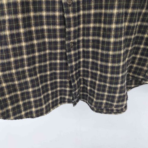 ジェイクルー J.CREW チェック柄 コットンネルシャツ メンズ JPN:M