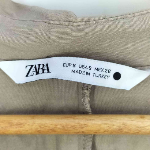 ザラ ZARA Front cut out long sleeve blouse フロントカットアウトロングスリーブブラウス レディース import:S