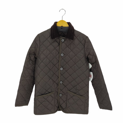 マッキントッシュスコットランド MACKINTOSH SCOTLAND スコットランド製 襟コーデュロイ キルティングジャケット レディース FR:34