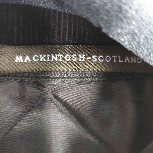 マッキントッシュスコットランド MACKINTOSH SCOTLAND スコットランド製 襟コーデュロイ キルティングジャケット レディース FR:34