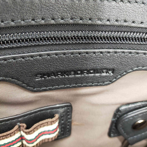 シャークブロー sharkborough レザーバックパック スクエア リュック カーフスキン ベジタブルタンニングフルグレインレザー メンズ ONE SIZE