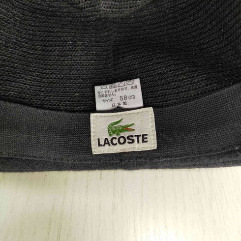 ラコステ LACOSTE ウールハット 中折れ メンズ 58cm