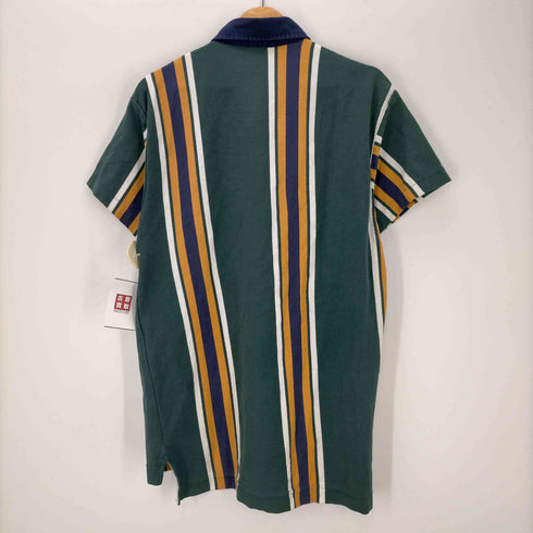 ポロバイラルフローレン Polo by RALPH LAUREN USA製 スモールポニー刺繍ラインポロシャツ メンズ