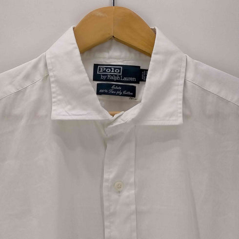 ポロバイラルフローレン Polo by RALPH LAUREN L/S ESTATE ウィングカラーシャツ ポニー無 メンズ 43-86