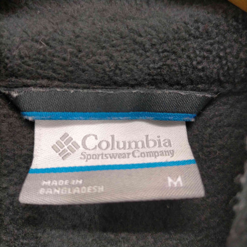 コロンビア Columbia ロゴ刺繍ハーフジップフリースジャケット メンズ JPN:M