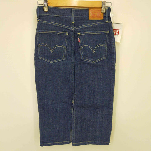 リーバイス Levis スリランカ製 デニムタイトスカート レディース W24