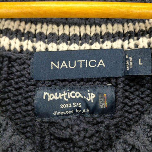 ノーティカ NAUTICA 22SS ケーブルベスト メンズ JPN:L
