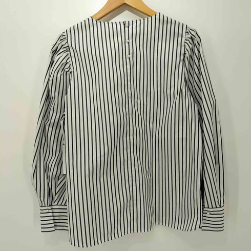 オペークドットクリップ OPAQUE.CLIP SHIRT ボリュームスリーブブラウス レディース M