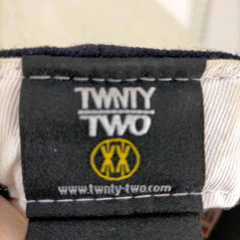 トゥエルブトゥエンティトゥ TWELVE TWENTY TWO The Big Apple 刺繍キャップ メンズ 7 1/2
