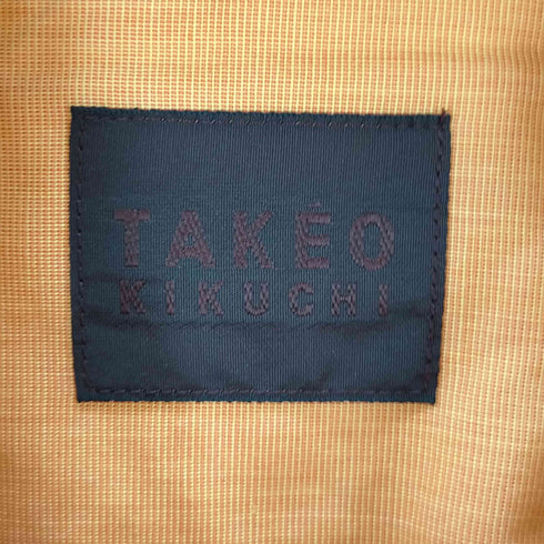 タケオキクチ TAKEO KIKUCHI ボックスシルエットポケットシャツ メンズ JPN:2