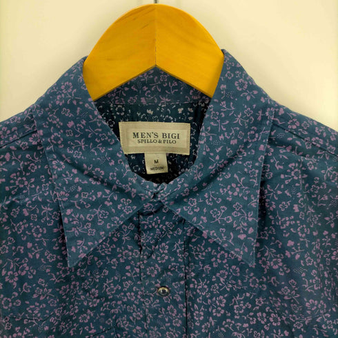 メンズビギ MENS BIGI OLD fフラワープリントウエスタンシャツ メンズ JPN:M