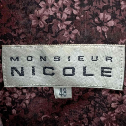 ニコル NICOLE OLD フラワープリントシャツ メンズ JPN:48