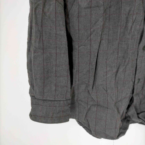 シーケーカルバンクライン ck Calvin Klein ヘリンボーンストライプシャツ メンズ JPN:M