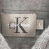 シーケーカルバンクライン ck Calvin Klein ヘリンボーンストライプシャツ メンズ JPN:M