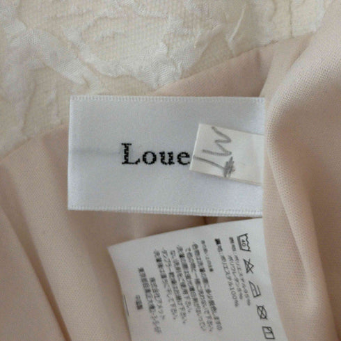 ルエレ Louere フラワージャガードマーメイドスカート レディース