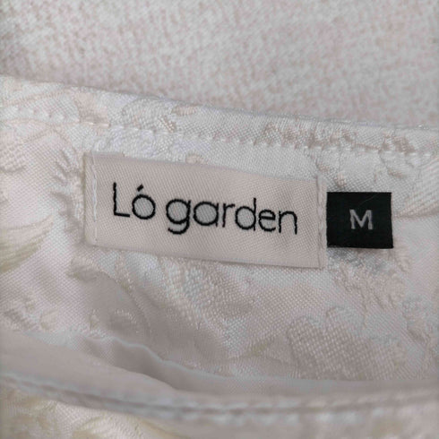 lo garden ジャガードミニスカート バルーンスカート レディース