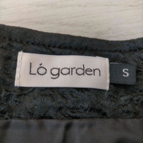 lo garden ジャガードミニスカート バルーンスカート レディース