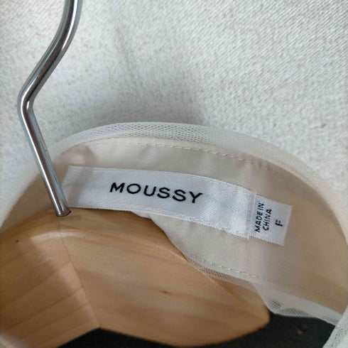 マウジー moussy シースルーシャツ レディース