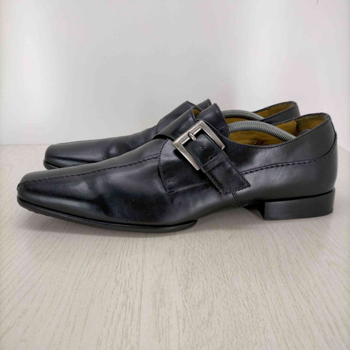 ビサルノ VISARUNO corla botrini センター チップ ストラップシューズ レザー メンズ EUR:44