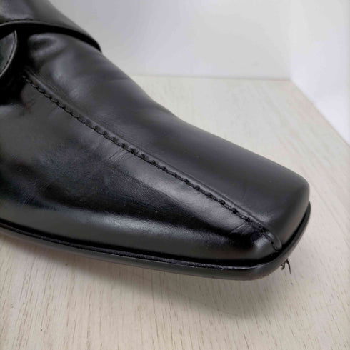 ビサルノ VISARUNO corla botrini センター チップ ストラップシューズ レザー メンズ EUR:44