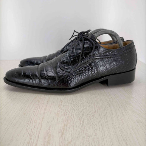 メンズビギ MENS BIGI イタリア製 クロコ ドレスシューズ メンズ JPN:41