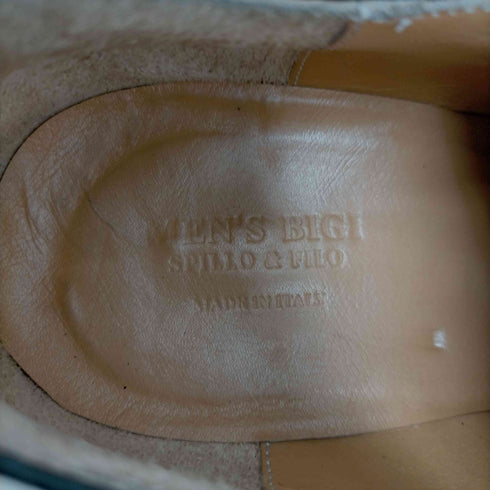 メンズビギ MENS BIGI イタリア製 クロコ ドレスシューズ メンズ JPN:41