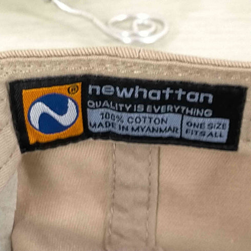 ニューハッタン NEWHATTAN 6パネルキャップ メンズ