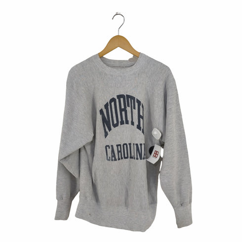 NORTH CAROLINA アーチ REVERSE WEAVE型 クルーネックスウェット メンズ