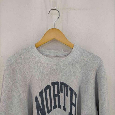 NORTH CAROLINA アーチ REVERSE WEAVE型 クルーネックスウェット メンズ