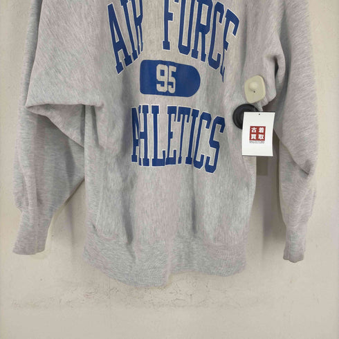 チャンピオン Champion メキシコ製 刺繍タグ REVERSE WEAVE AIRFORCE ATHLETICS カプセル 三段 クルーネックスウェット メンズ import:XL